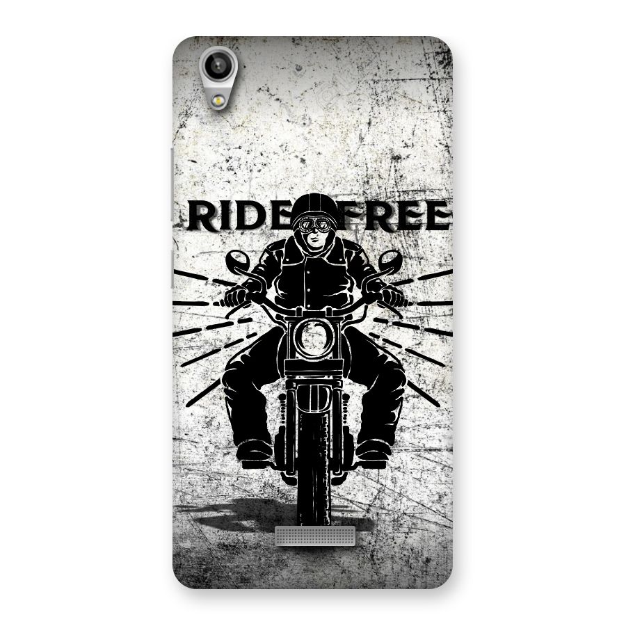 Ride Free Back Case for Lava-Pixel-V1