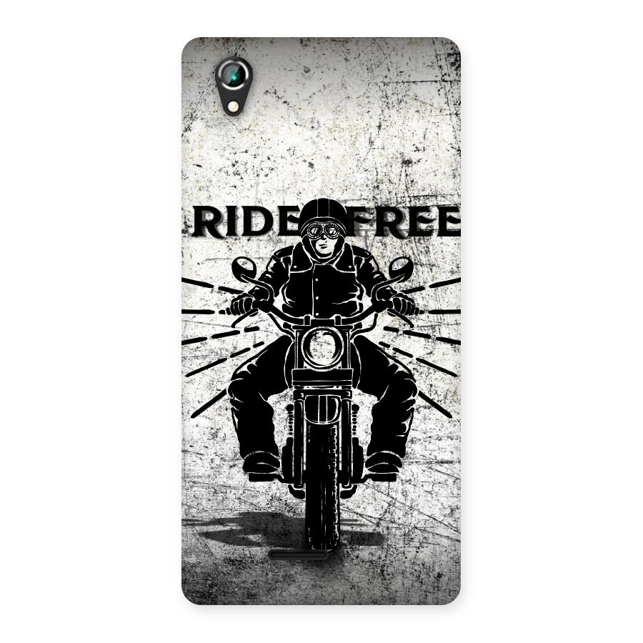 Ride Free Back Case for Lava Iris 800