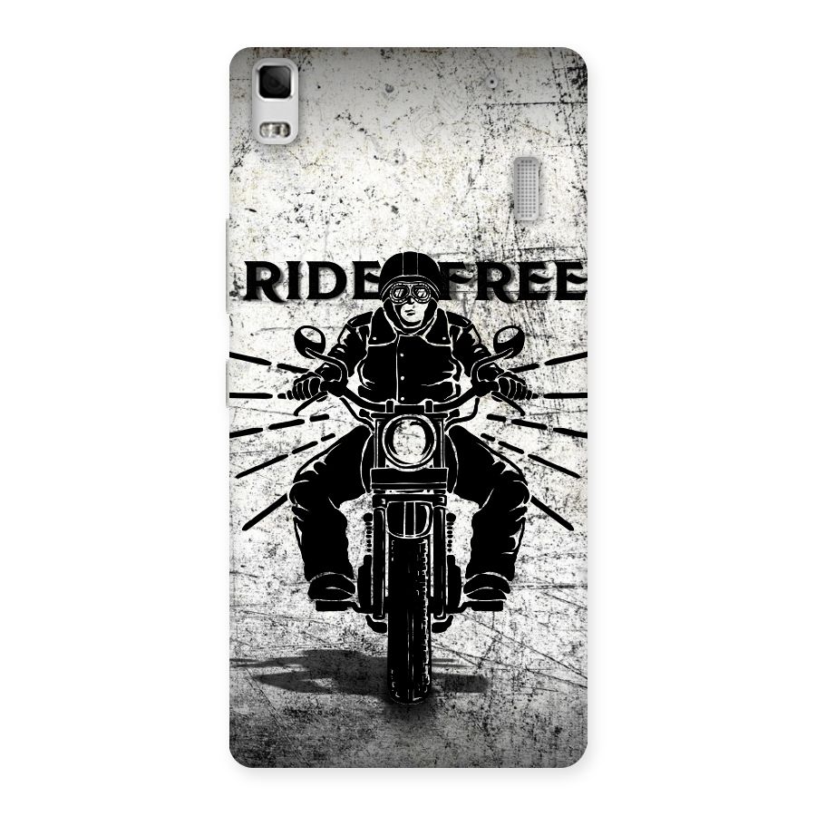 Ride Free Back Case for Lenovo A7000
