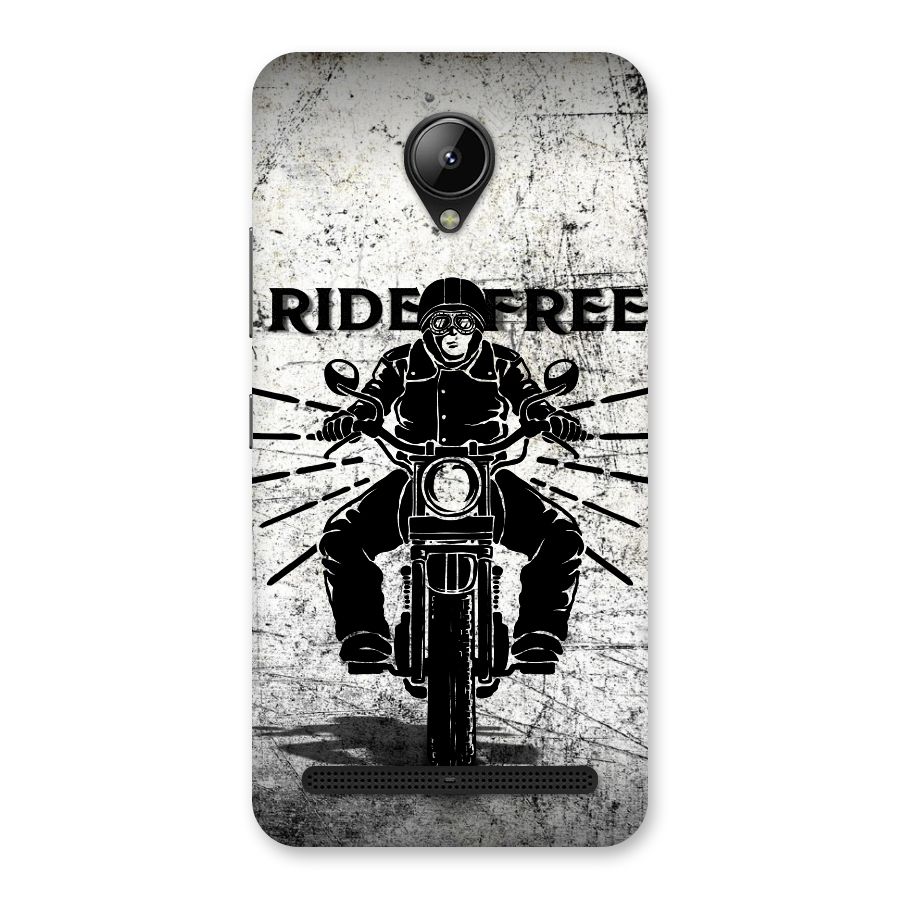 Ride Free Back Case for Lenovo C2