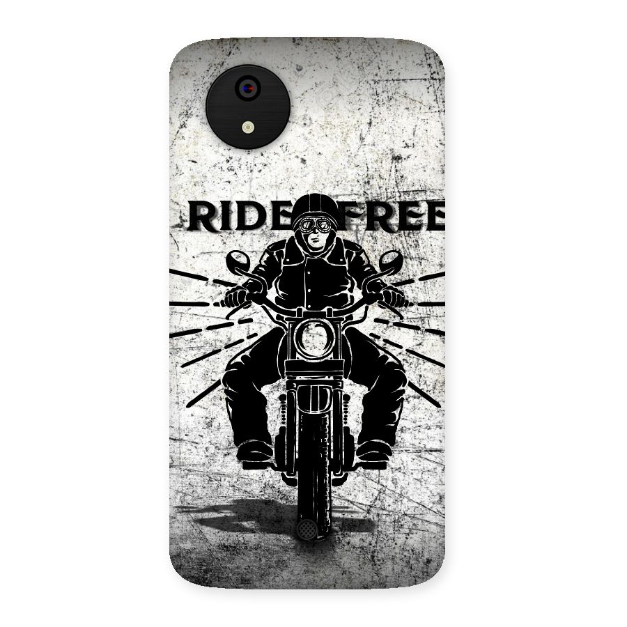 Ride Free Back Case for Micromax Canvas A1