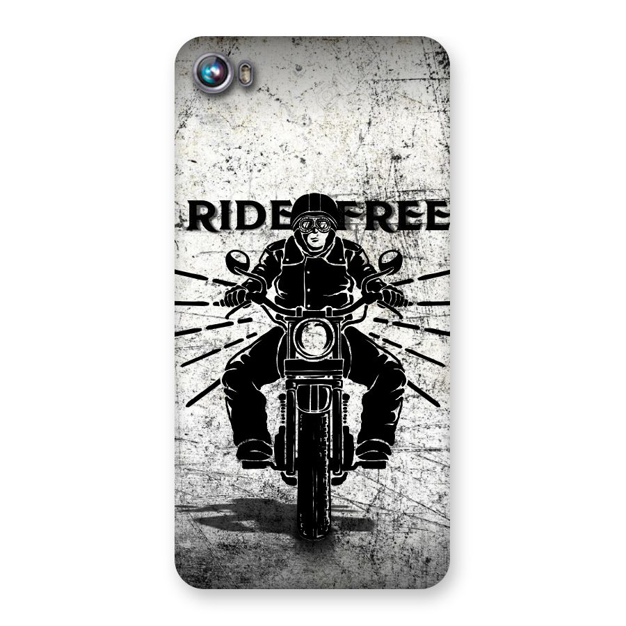 Ride Free Back Case for Micromax Canvas Fire 4 A107