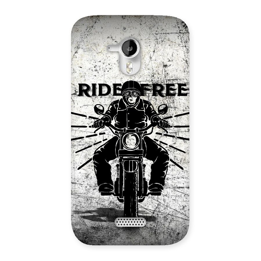 Ride Free Back Case for Micromax Canvas HD A116