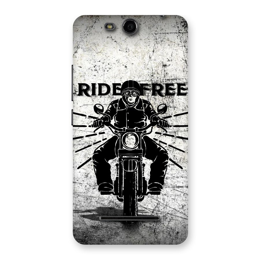 Ride Free Back Case for Micromax Canvas Juice 3 Q392