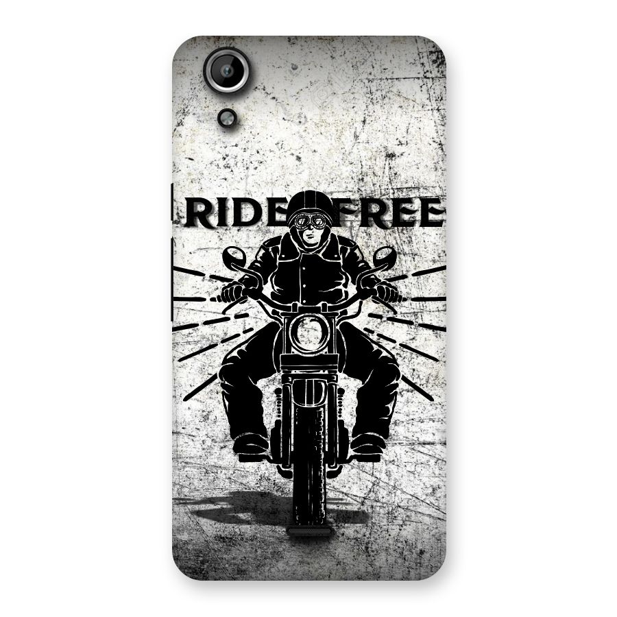 Ride Free Back Case for Micromax Canvas Selfie Lens Q345