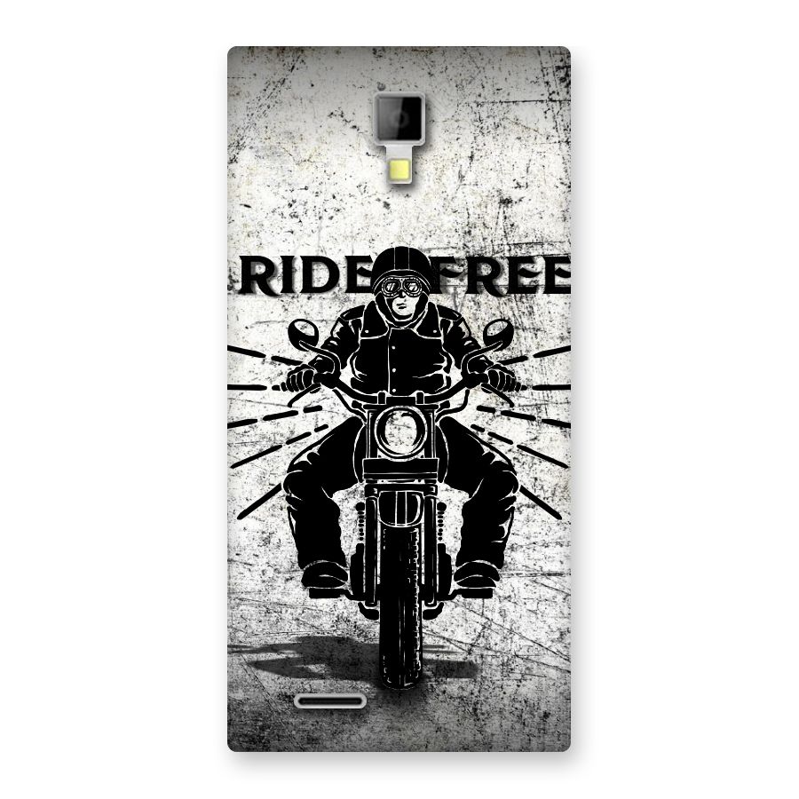 Ride Free Back Case for Micromax Canvas Xpress A99