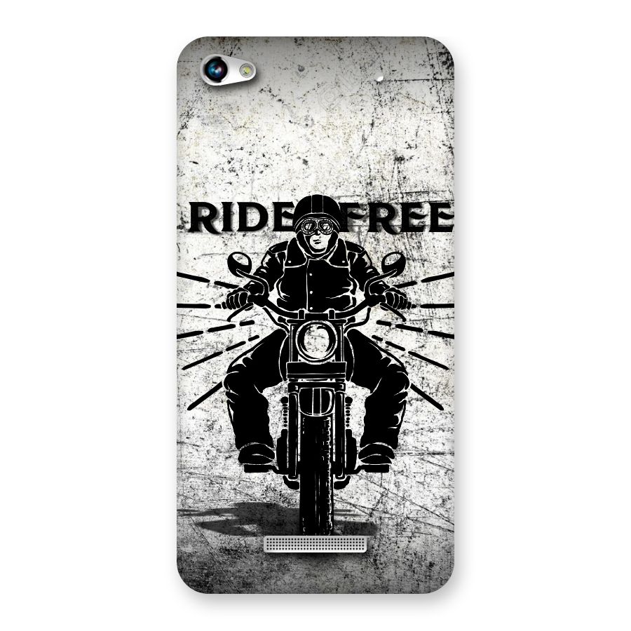 Ride Free Back Case for Micromax Hue 2