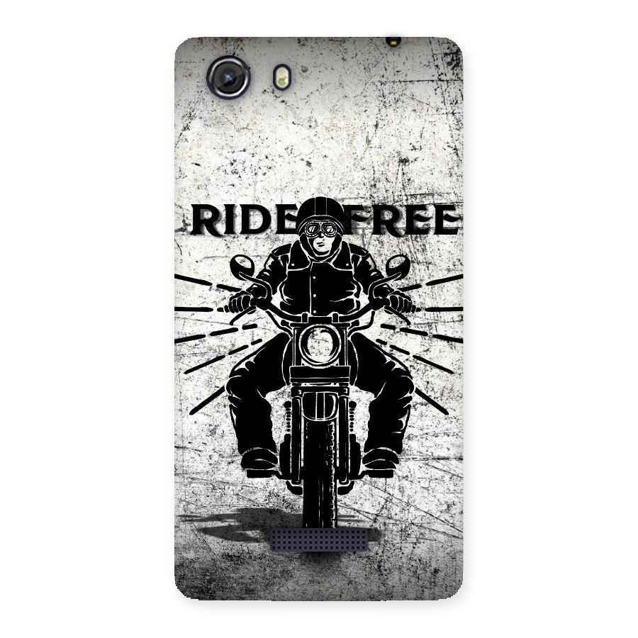 Ride Free Back Case for Micromax Unite 3