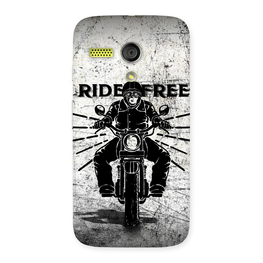 Ride Free Back Case for Moto G
