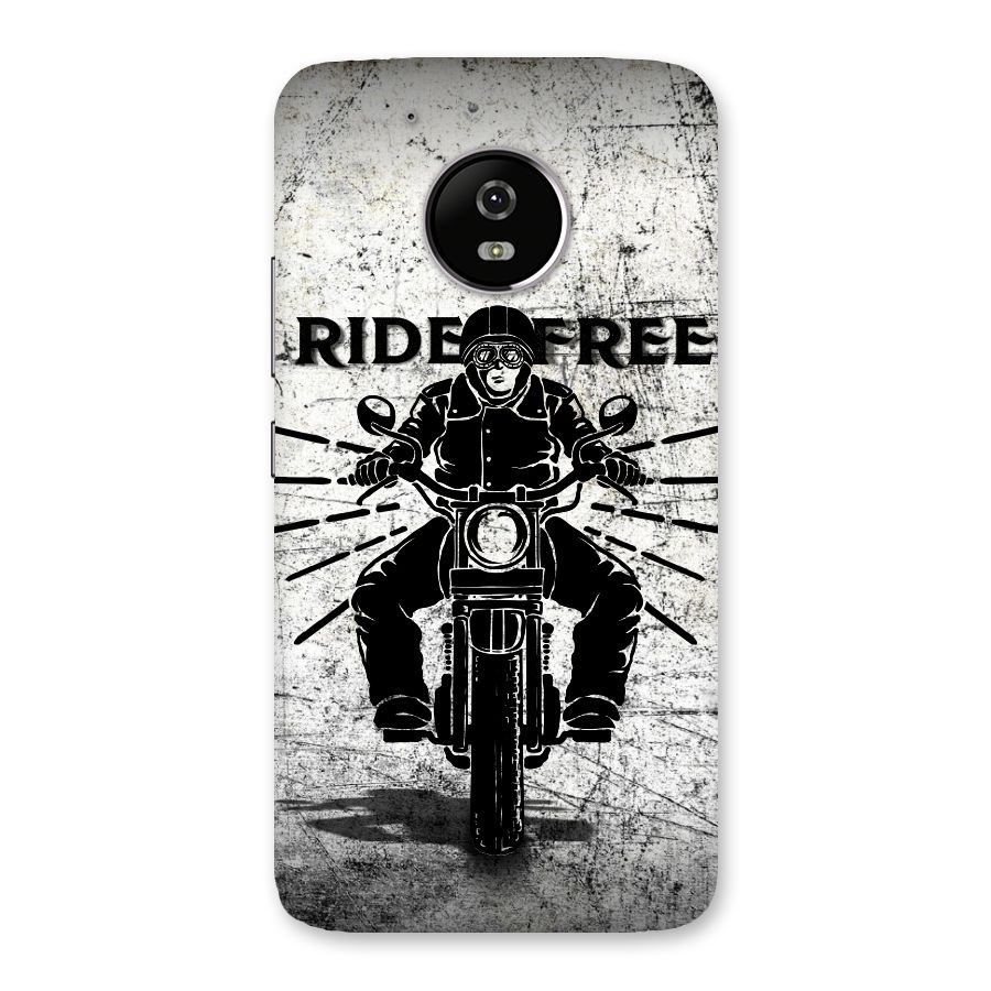 Ride Free Back Case for Moto G5