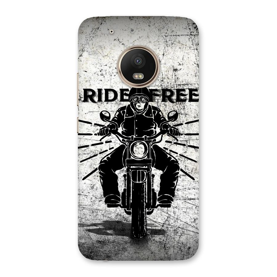 Ride Free Back Case for Moto G5 Plus