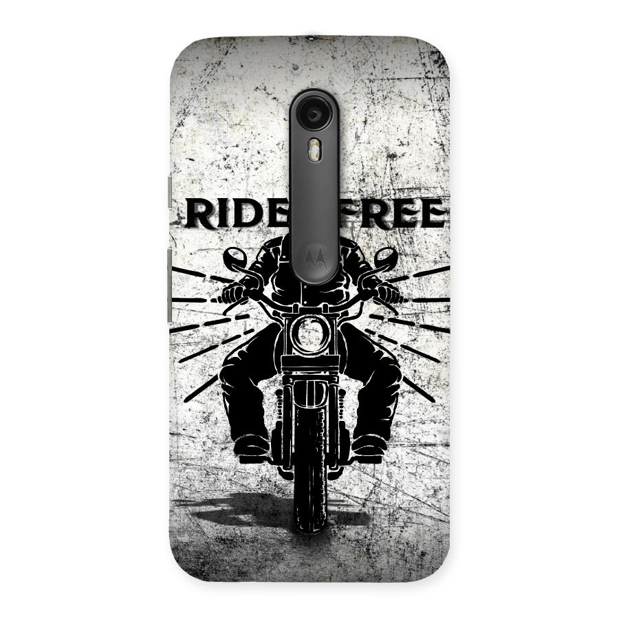 Ride Free Back Case for Moto G Turbo
