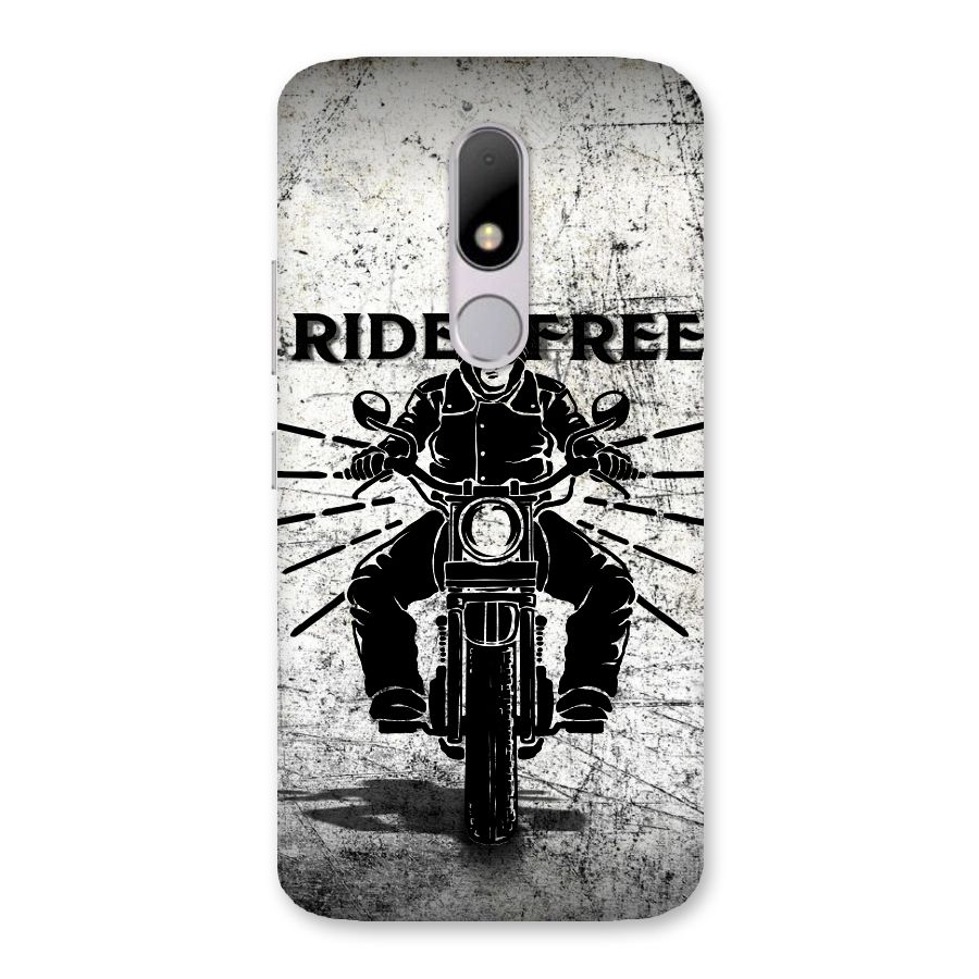 Ride Free Back Case for Moto M