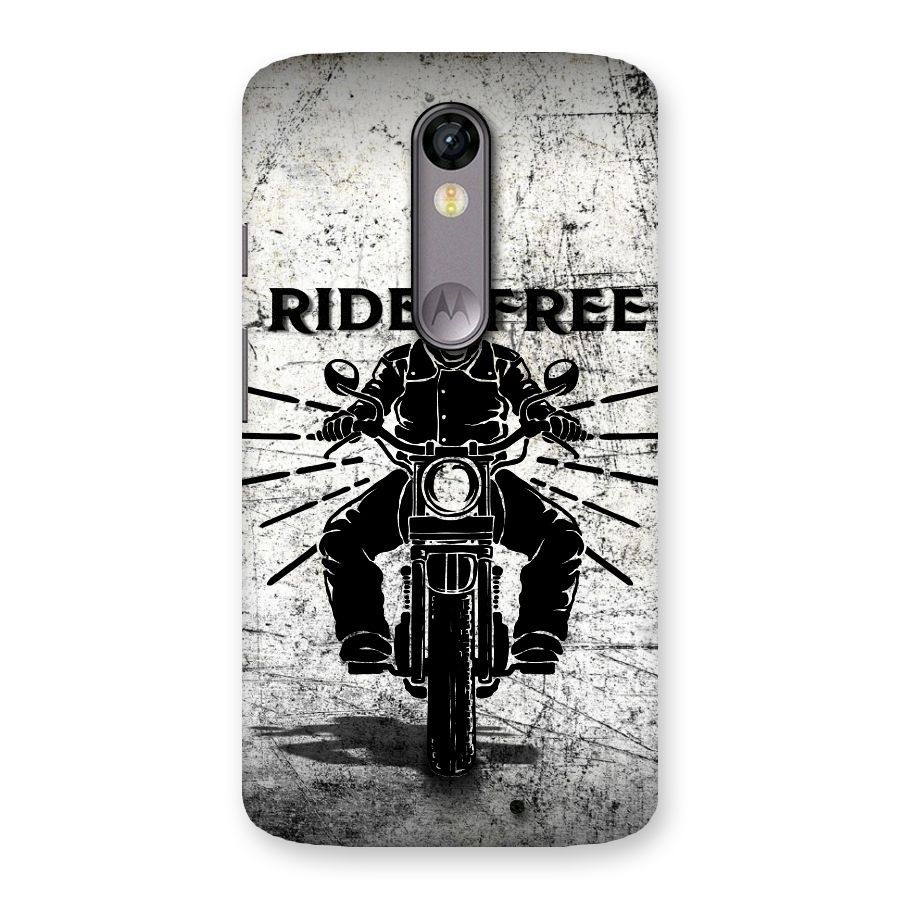 Ride Free Back Case for Moto X Force