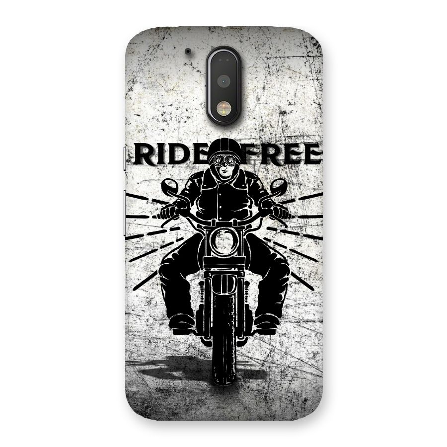 Ride Free Back Case for Motorola Moto G4