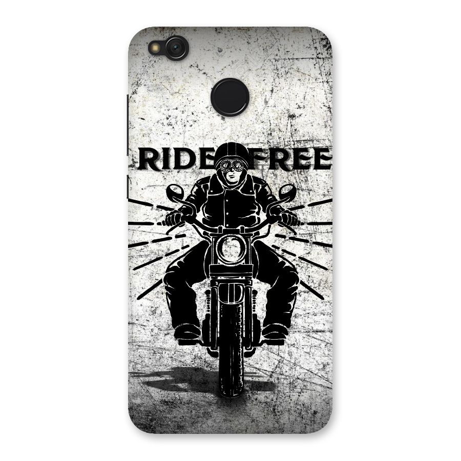 Ride Free Back Case for Redmi 4