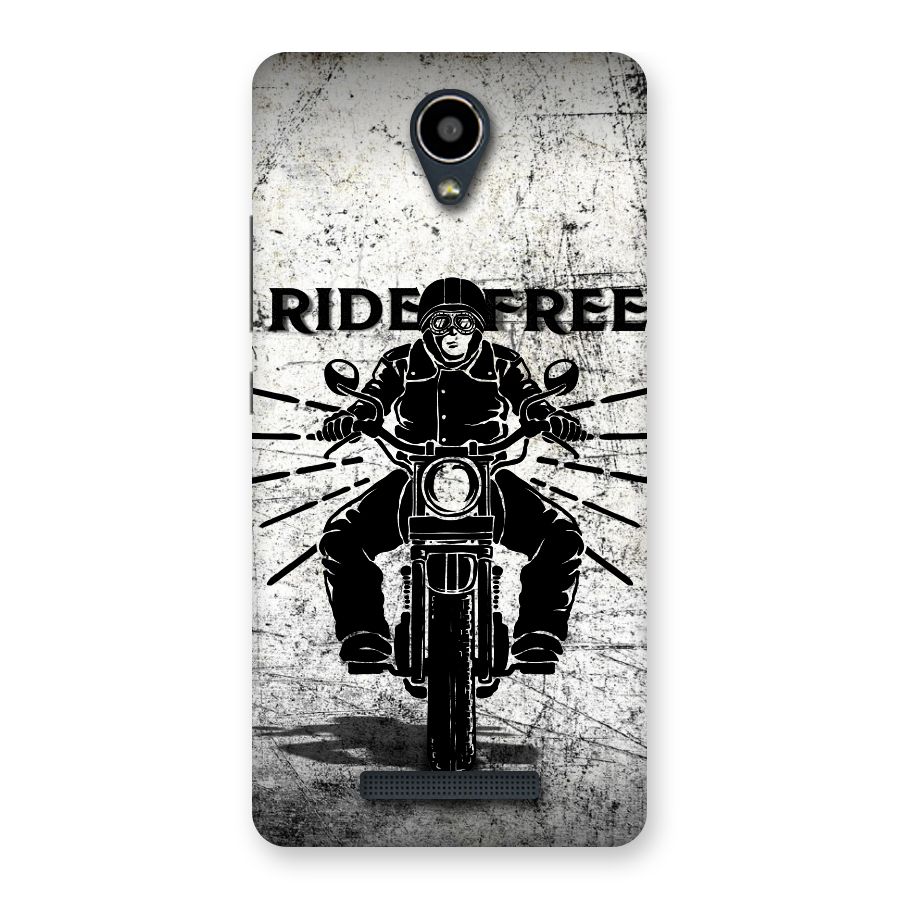 Ride Free Back Case for Redmi Note 2