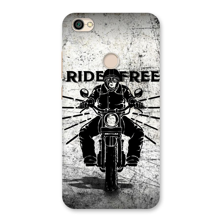 Ride Free Back Case for Redmi Y1 2017