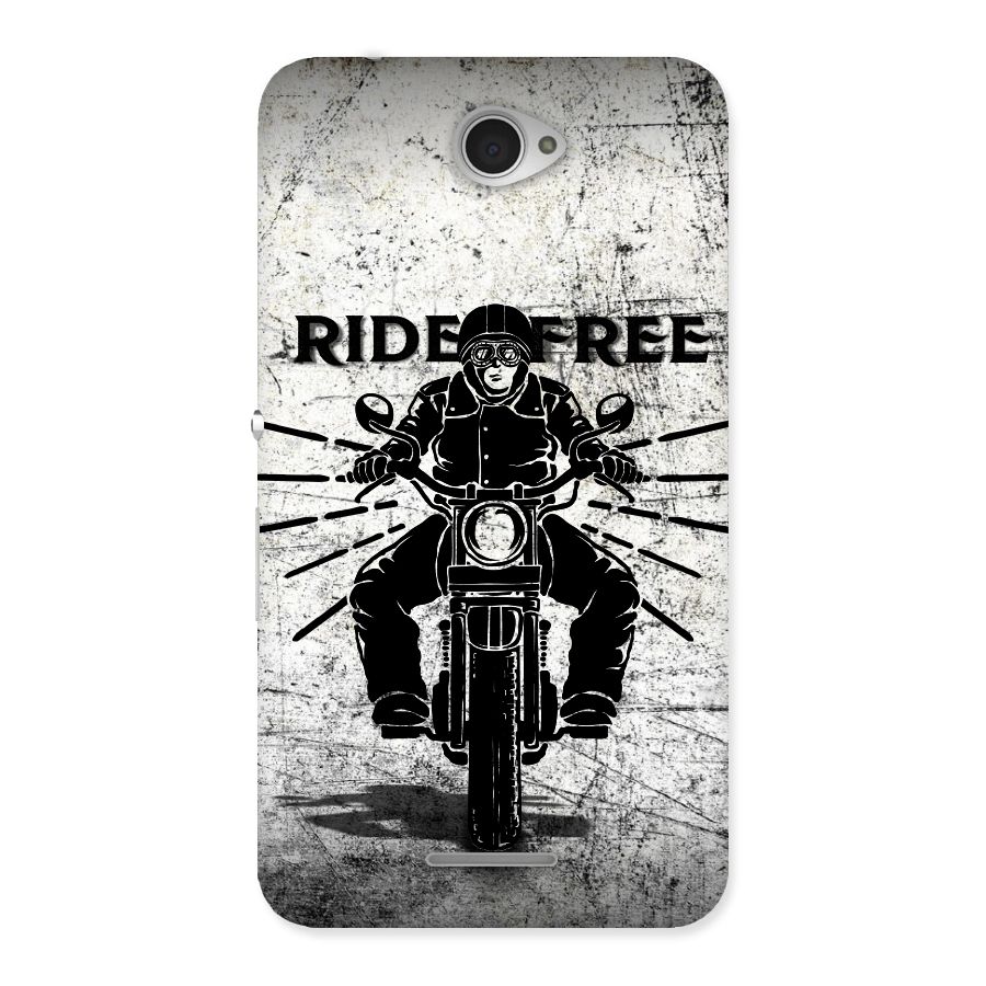 Ride Free Back Case for Sony Xperia E4