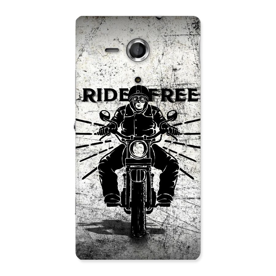 Ride Free Back Case for Sony Xperia SP