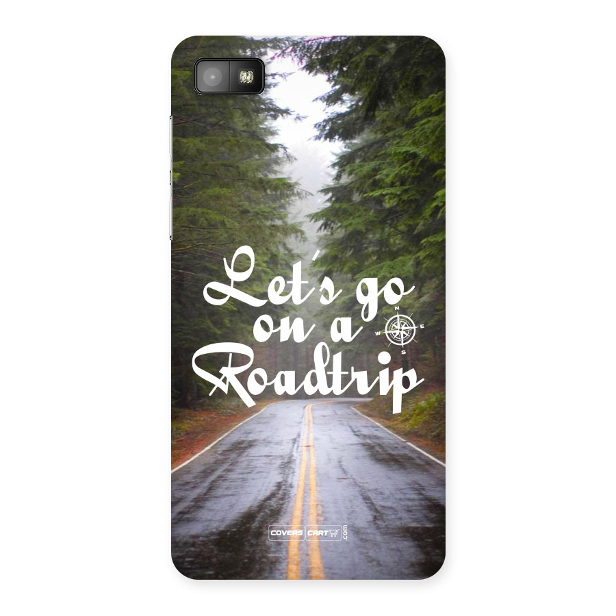Lets go on a Roadtrip Back Case for Blackberry Z10