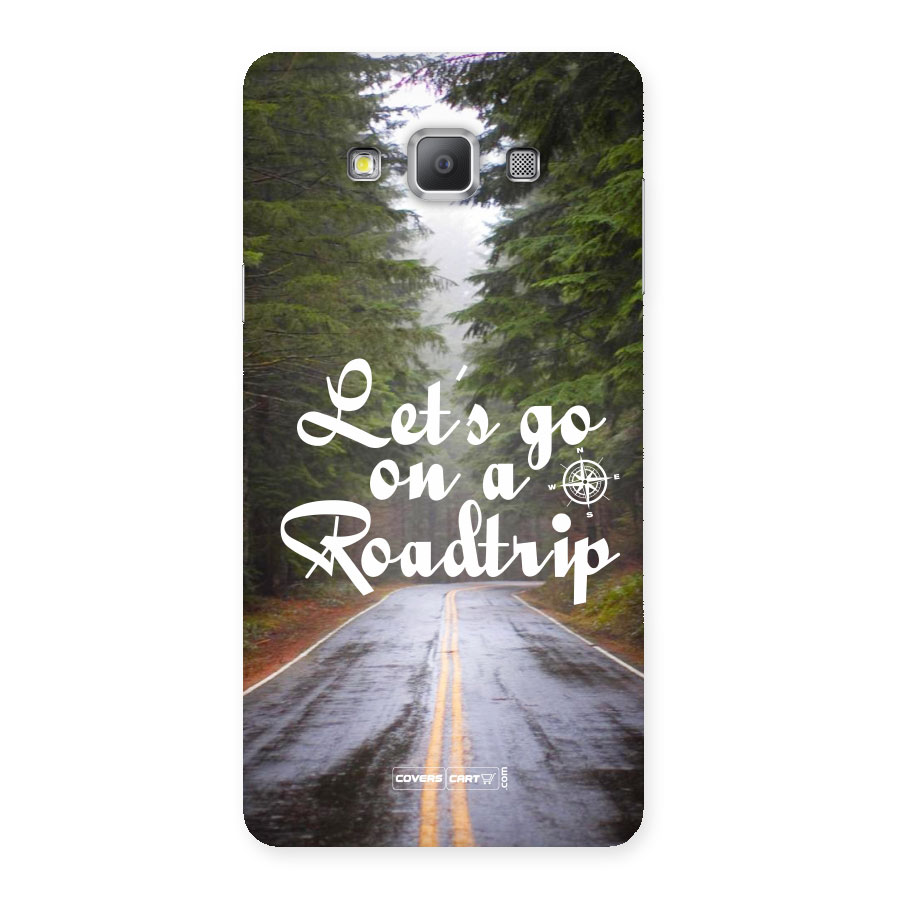 Lets go on a Roadtrip Back Case for Galaxy A7