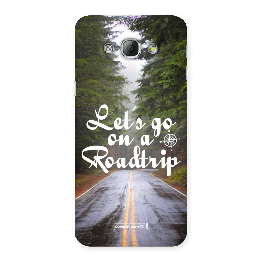 Lets go on a Roadtrip Back Case for Galaxy A8