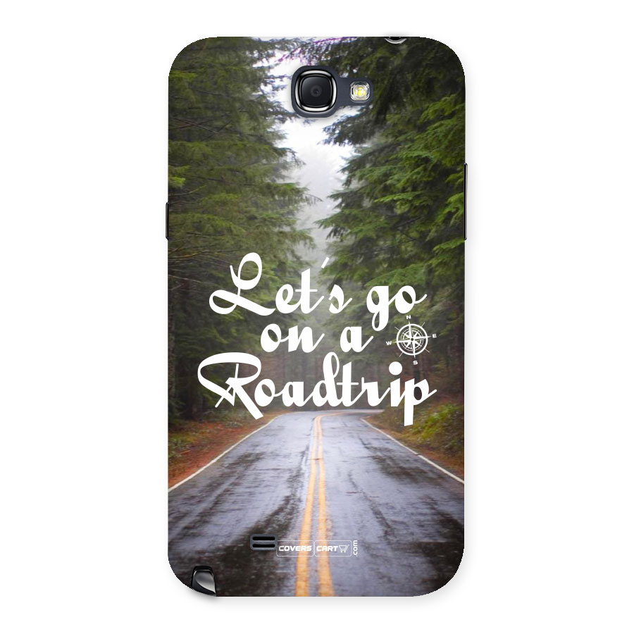 Lets go on a Roadtrip Back Case for Galaxy Note 2