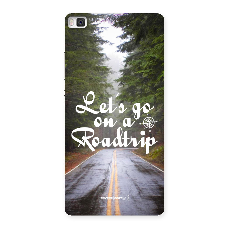 Lets go on a Roadtrip Back Case for Huawei P8