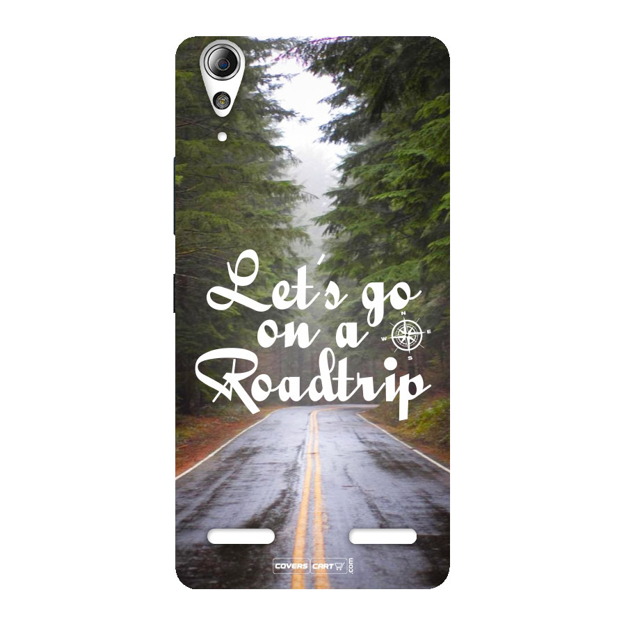 Lets go on a Roadtrip Back Case for Lenovo A6000 Plus