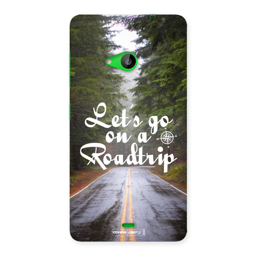 Lets go on a Roadtrip Back Case for Lumia 535