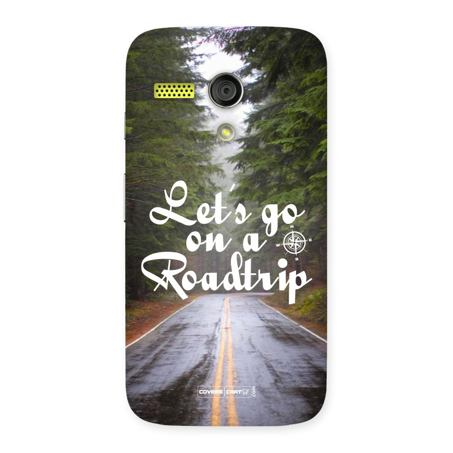Lets go on a Roadtrip Back Case for Moto G