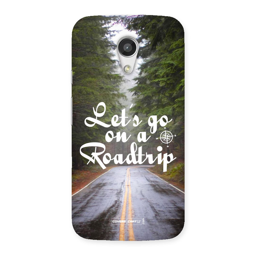 Lets go on a Roadtrip Back Case for Moto G 2nd Gen