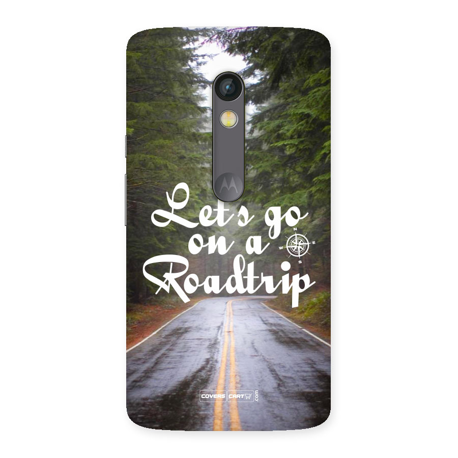 Lets go on a Roadtrip Back Case for Moto X Play