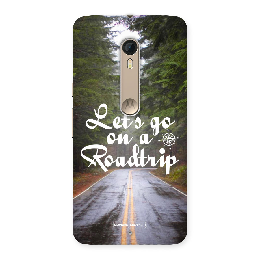 Lets go on a Roadtrip Back Case for Moto X Style