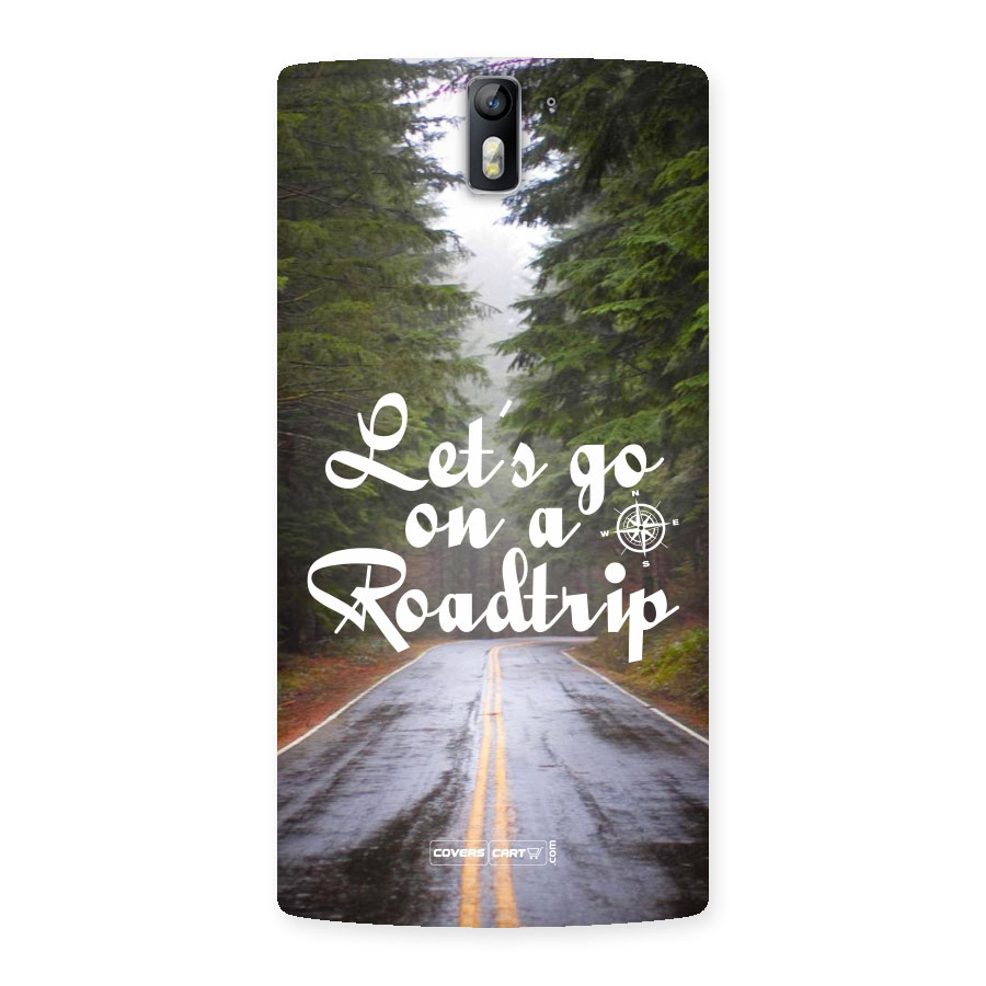 Lets go on a Roadtrip Back Case for One Plus One