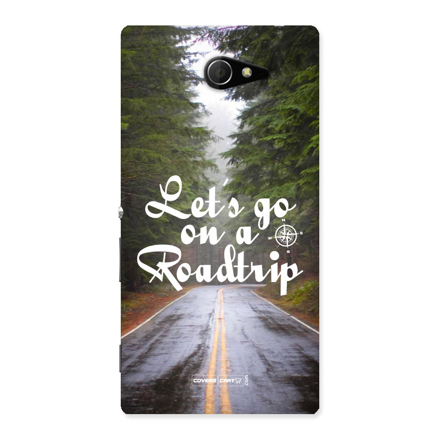 Lets go on a Roadtrip Back Case for Sony Xperia M2