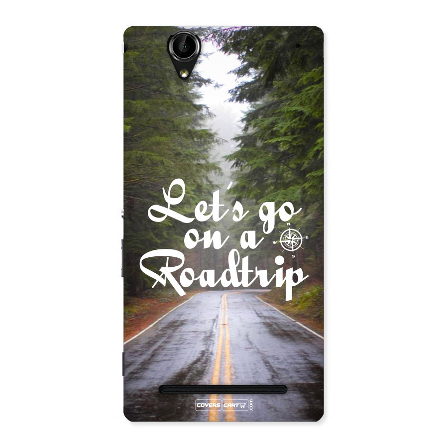 Lets go on a Roadtrip Back Case for Sony Xperia T2