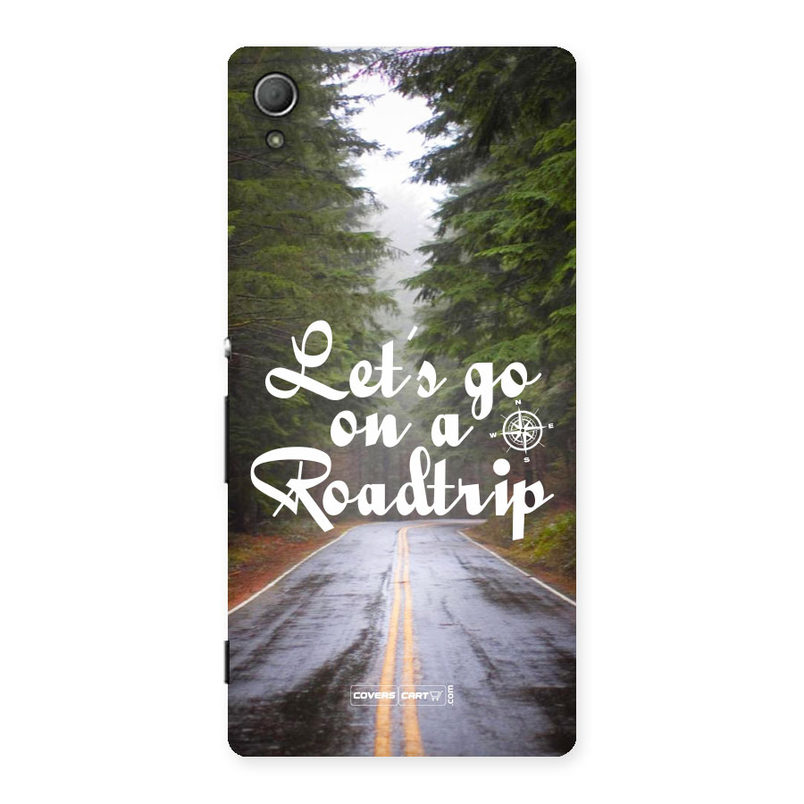 Lets go on a Roadtrip Back Case for Xperia Z4