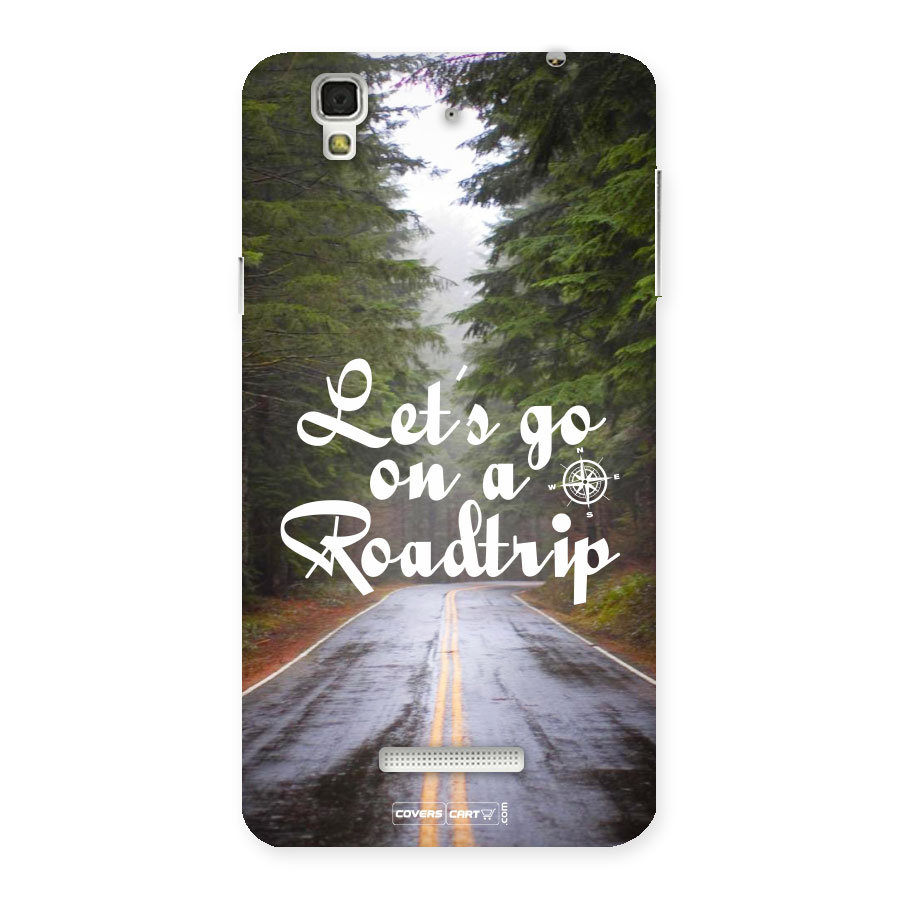 Lets go on a Roadtrip Back Case for Yu Yureka