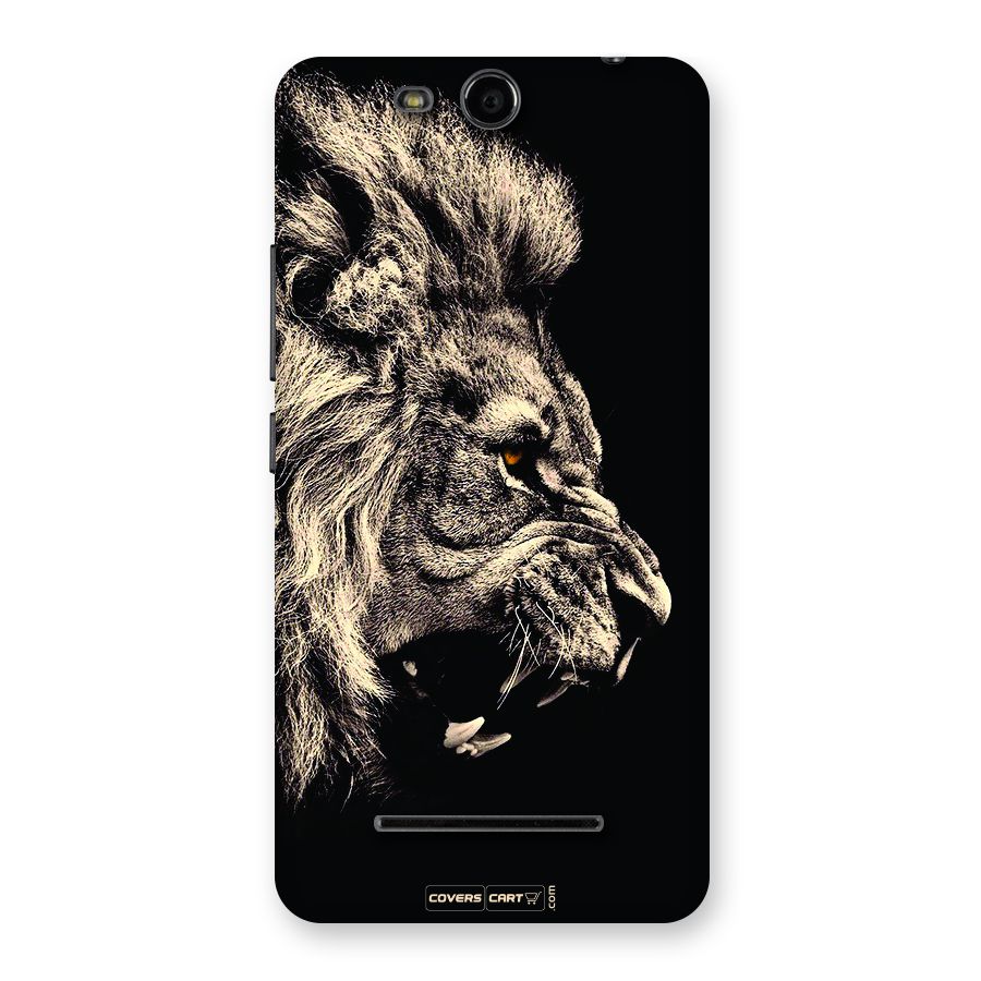 Roaring Lion Back Case for Micromax Canvas Juice 3 Q392