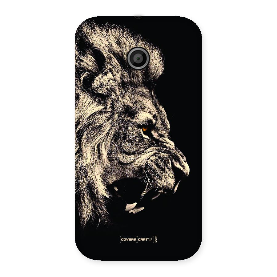 Roaring Lion Back Case for Moto E
