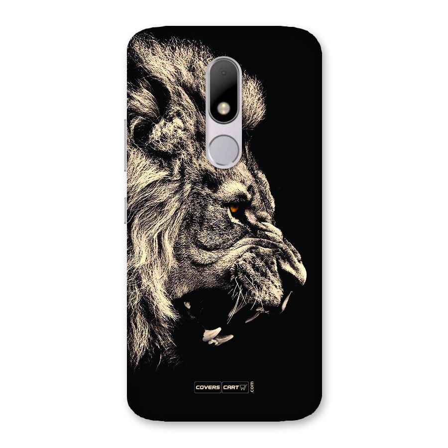 Roaring Lion Back Case for Moto M