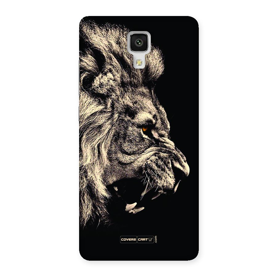 Roaring Lion Back Case for Xiaomi Mi 4