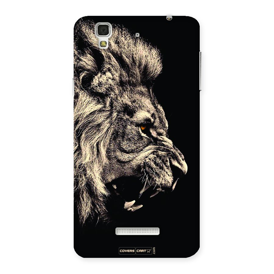 Roaring Lion Back Case for YU Yureka Plus