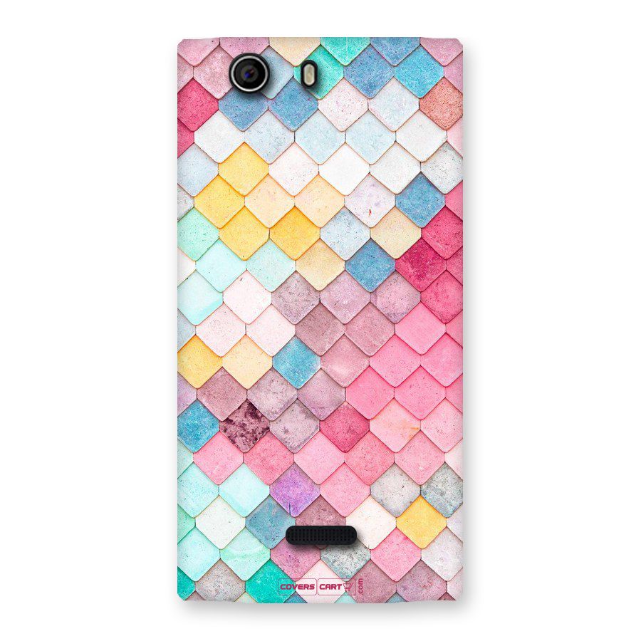 Rocks Pattern Design Back Case for Canvas Nitro 2