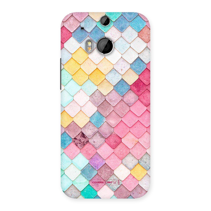 Rocks Pattern Design Back Case for HTC One M8