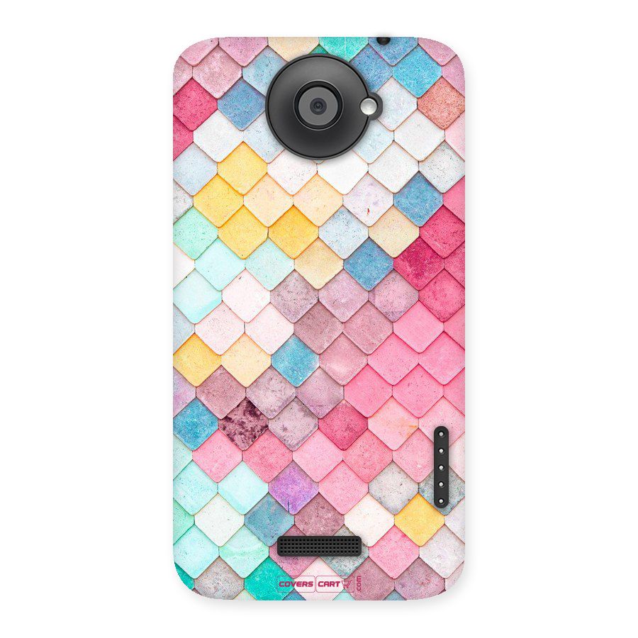 Rocks Pattern Design Back Case for HTC One X