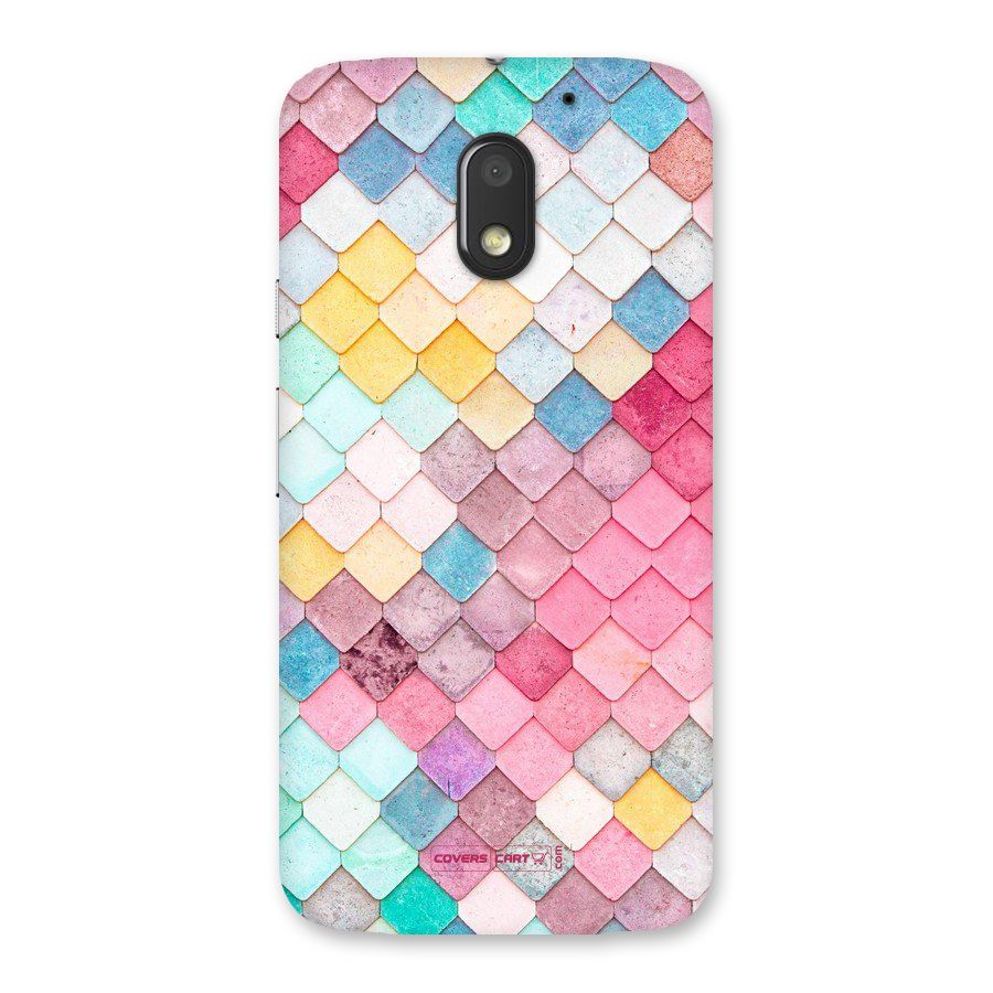 Rocks Pattern Design Back Case for Moto E3 Power