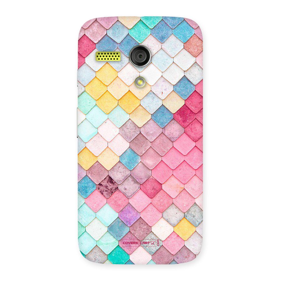 Rocks Pattern Design Back Case for Moto G